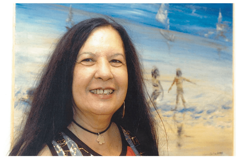 La pintora, viuda del poeta Juan Jiménez, reproduce su memoria sentimental en 26 lienzos de pequeño formato / TA